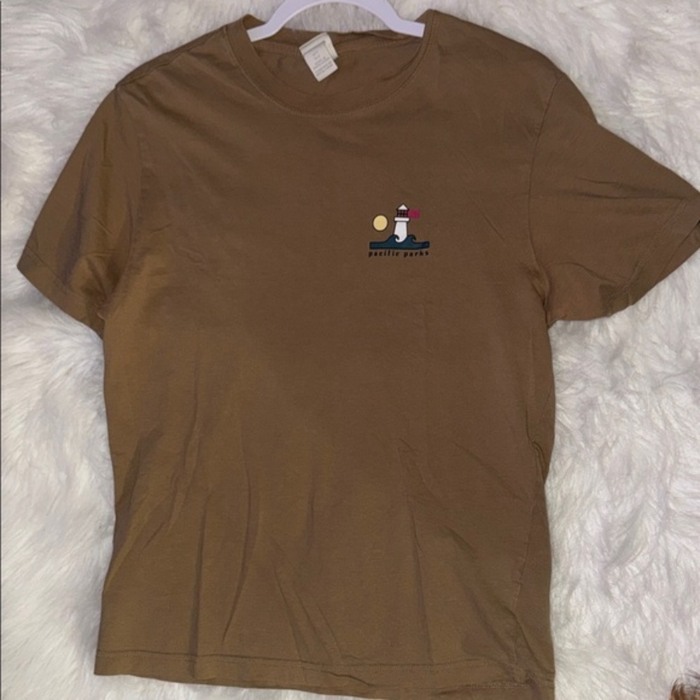 H&M Brown Graphic Tee